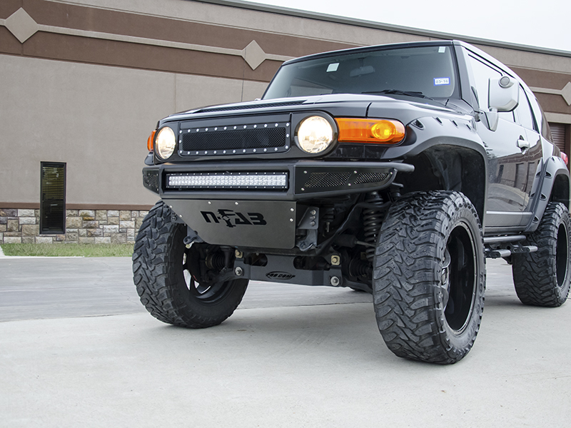 T061mrds N Fab Textured Black M Rds Pre Runner Front Bumper