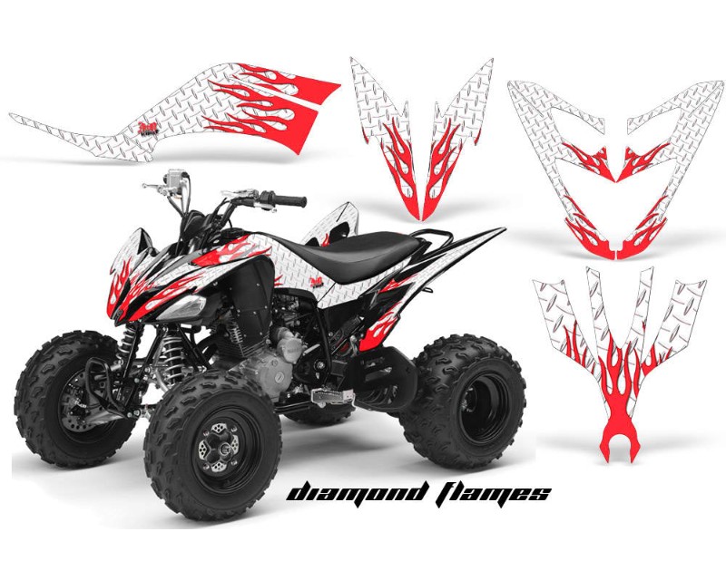 Amr Racing Decal Graphic Kit Quad Sticker Wrap Siamond