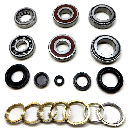 RS6F51H Transmission Bearing/Seal Kit W/Synchro Rings 6-Speed Manual ...