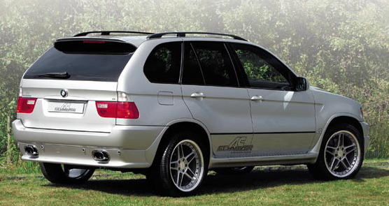 Ac Schnitzer Rear Add-on Skirt W  Pdc Bmw E53 X5 99-07