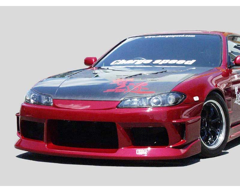 Chargespeed S15 Conversion Front Bumper Nissan 240sx S14 95 98 Cs707fb