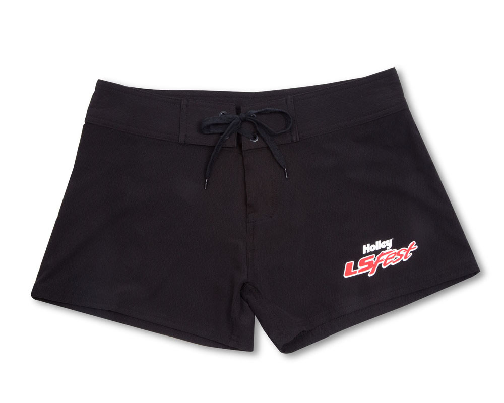 ladies black swim shorts