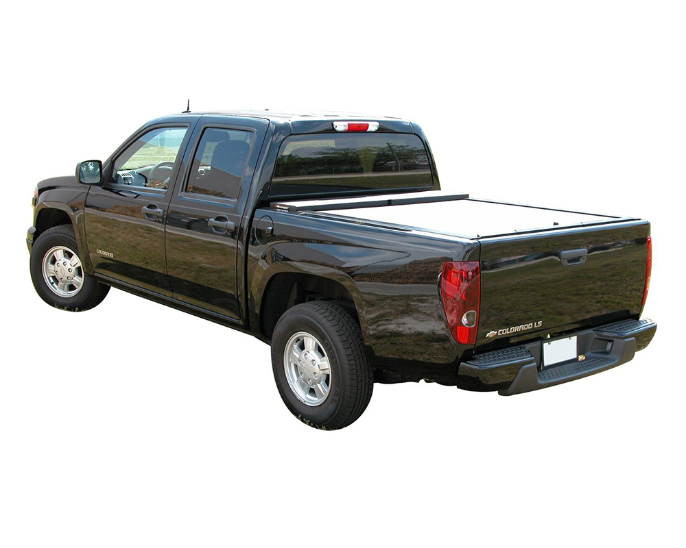 Roll N Lock 04 12 Chevy Colorado Canyon Double Cab Xsb 59 11 16in M Series Retractable Tonneau Cover Lg265m