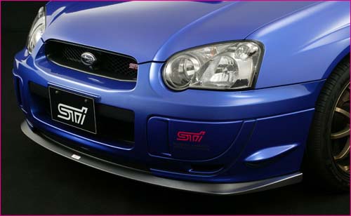 subaru wrx sti front lip