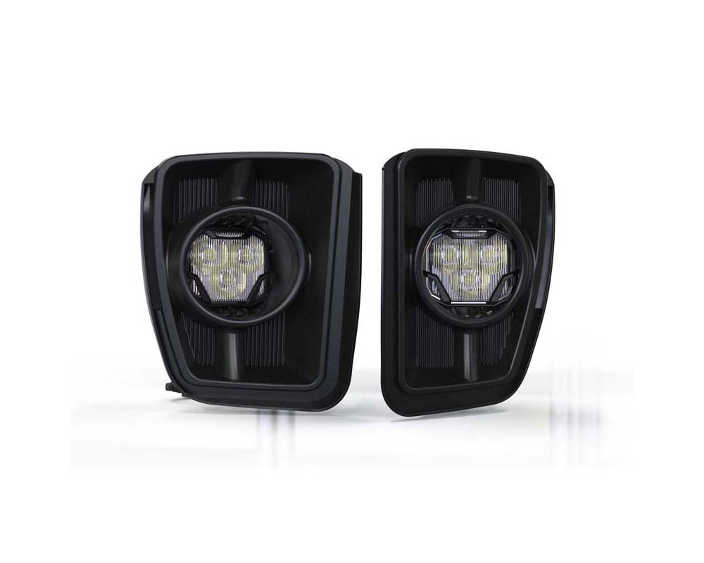 Morimoto 4Banger Fog Light Kit NCS Yellow SAE Wide Beam Ram 1500 2013 ...