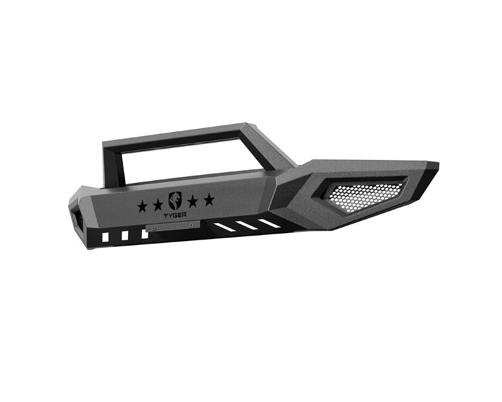 Tyger Auto Textured Black Fury Front Bumper Toyota FJ Cruiser 2007-2014 ...