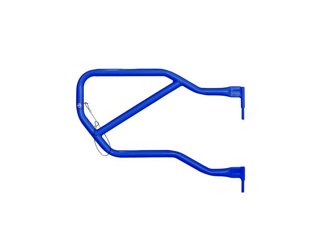 Steinjager Southwest Blue with Steinjager Logo Rear Tube Door Kit Jeep ...