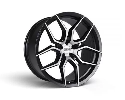 3SDM 0.50 SF Wheel 20x10 5x114.3 30mm Matte Black Brushed Face Wheel - 5060530681648