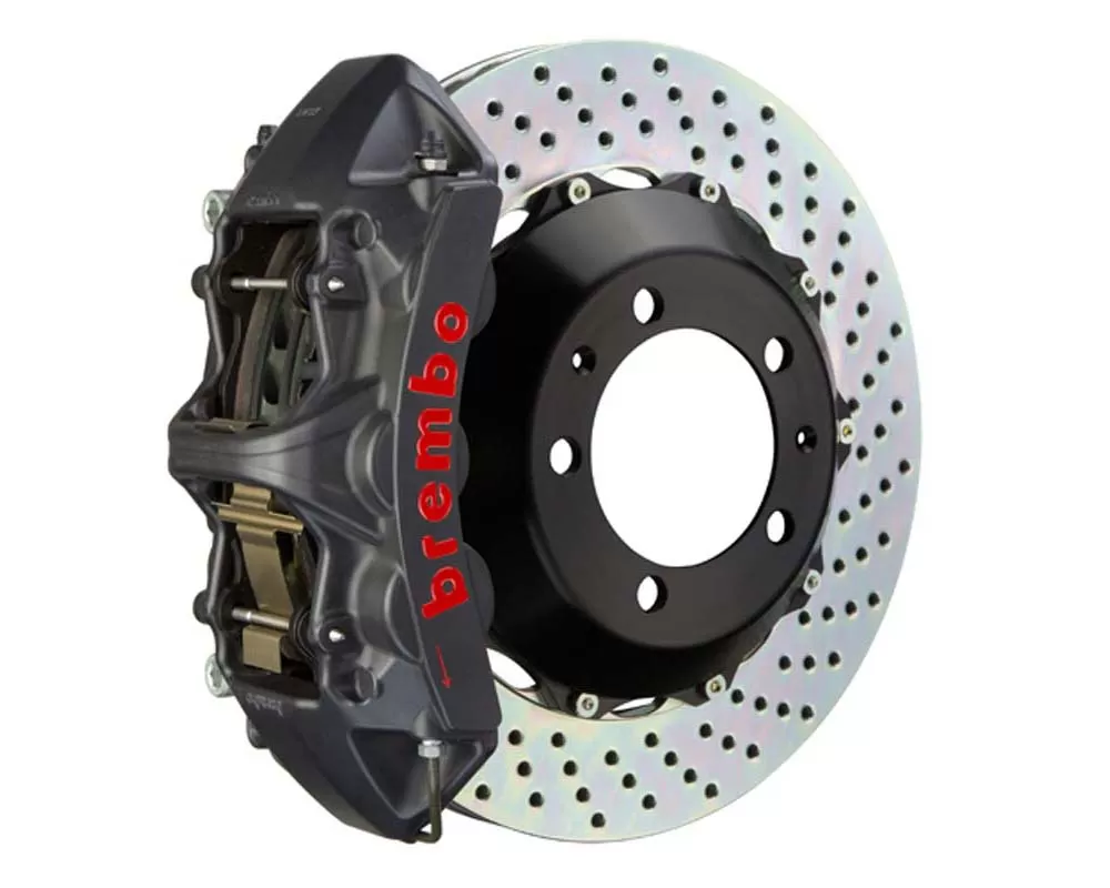 Brembo GT-S Front Big Brake Kit 355x32 2-Piece 4-Piston Drilled Rotors Toyota GR Corolla 2023 - 1M1.8068AS