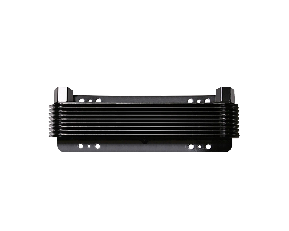 AFCO 2-3/4 x 11 x 1-1/2" 12-PaSS Stacked Plate Oil Cooler - LB7B