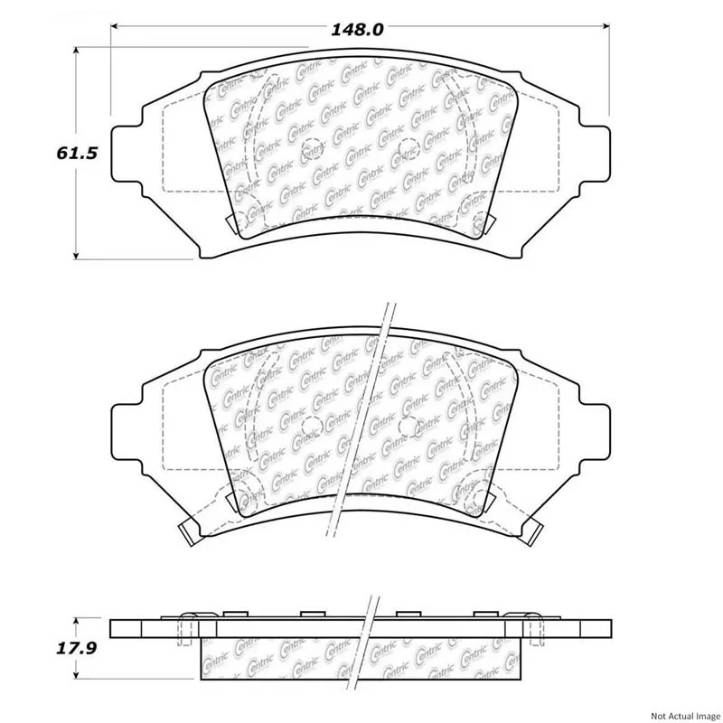 Posi Quiet Extended Wear Brake Pads