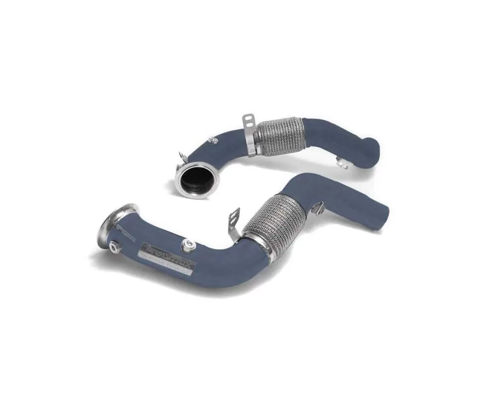 ARMYTRIX Ceramic Coated Sport Cat Downpipe w/200 CPSI Catalytic Converters BMW M850i G15 Coupe 2018+ - BMM85-CDC