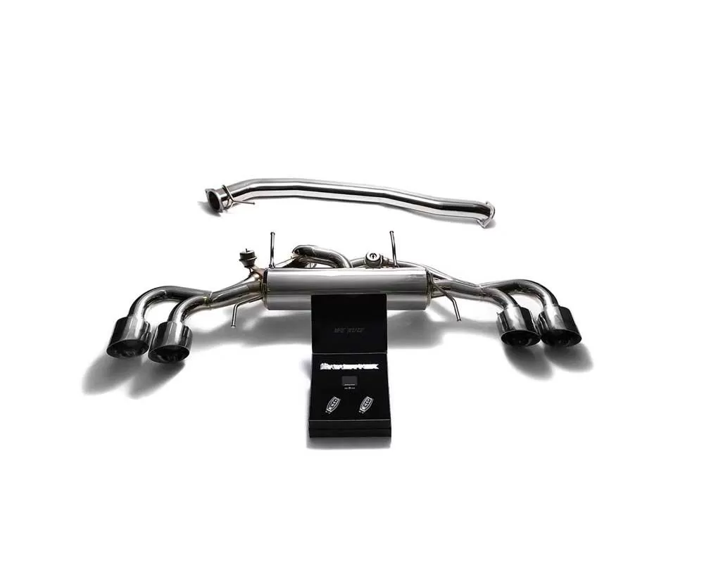 ARMYTRIX Valvetronic 90mm Exhaust System Nissan GT-R R35 2007-2021 - NI35S-QS12C