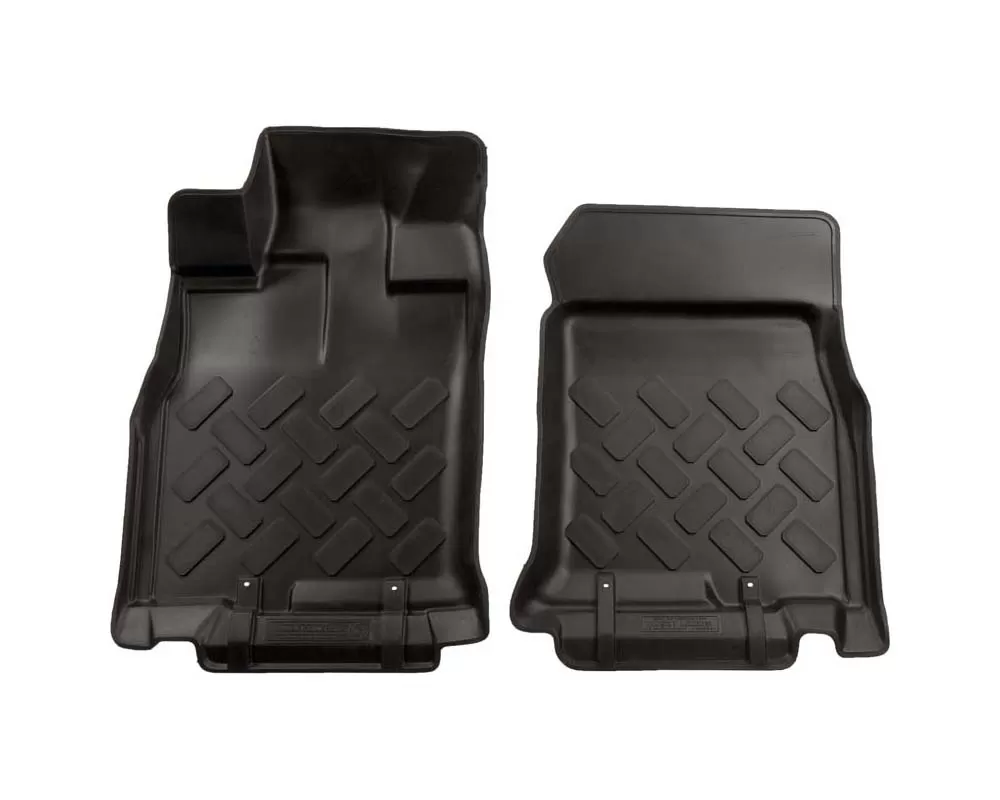 Husky Floor Liners Front 07-10 Toyota FJ Cruiser Auto Trans Only Classic Style-Black - 35961