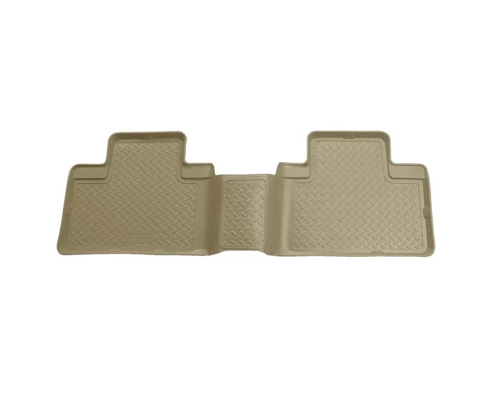 Husky Floor Liners 3rd Seat 00-05 Ford Excursion Classic Style-Tan - 73913