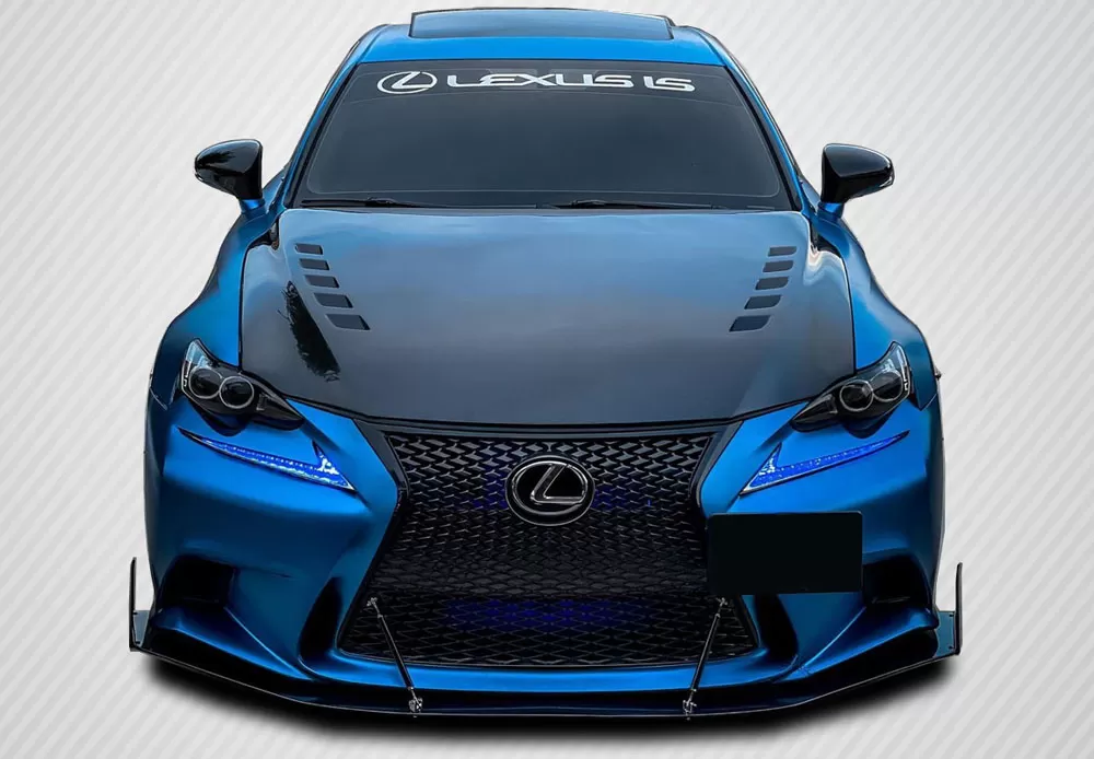 20142016 Lexus IS Series IS350 IS250 Carbon Creations Bolt Hood 1