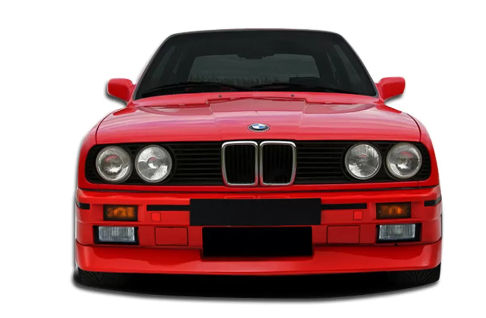 1984-1991 BMW 3 Series E30 2DR 4DR Duraflex Evo Look Front Bumper Cover - 1 Piece - 106438