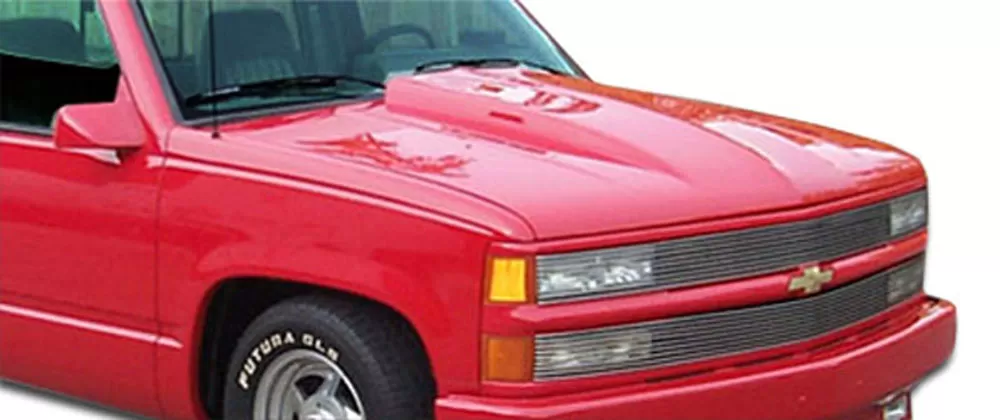 1988-1999 Chevrolet GMC C Series / K Series Pickup 1992-1999 Tahoe Yukon Suburban Duraflex Cowl Hood - 1 Piece - 103021