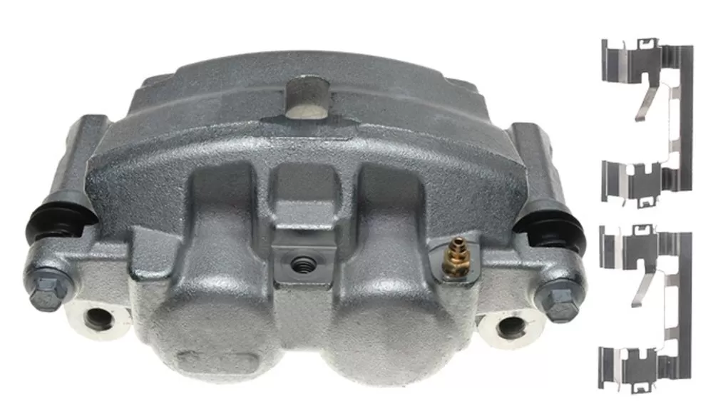 AC Delco Front Passenger Side Disc Brake Caliper Assembly (Friction Ready Non-Coated) - 18FR2515