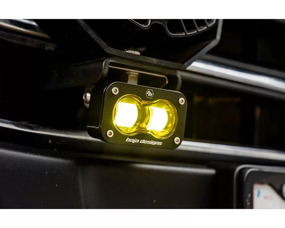 Baja Design Amber S2 SAE Fog Light Replacement Kit Toyota Tundra 2022-2024 - 448167