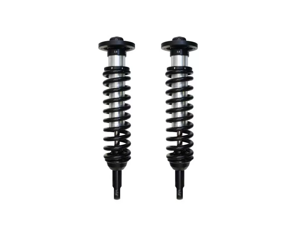 ICON 04-08 Ford F-150 2WD 0-2.63" Lift Front 2.5 VS Coilover Kit Fabtech 6" Lift - 91500