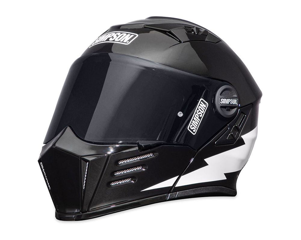 Simpson Racing Motorcycle Limited Edition MOD Bandit US Hellfire Helmet - Medium - M5929MD