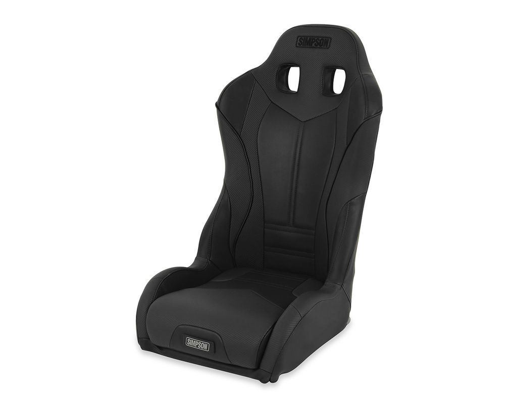 Simpson Racing Pro Sport Off-Road Suspension Seat - Black | Black - S107-304