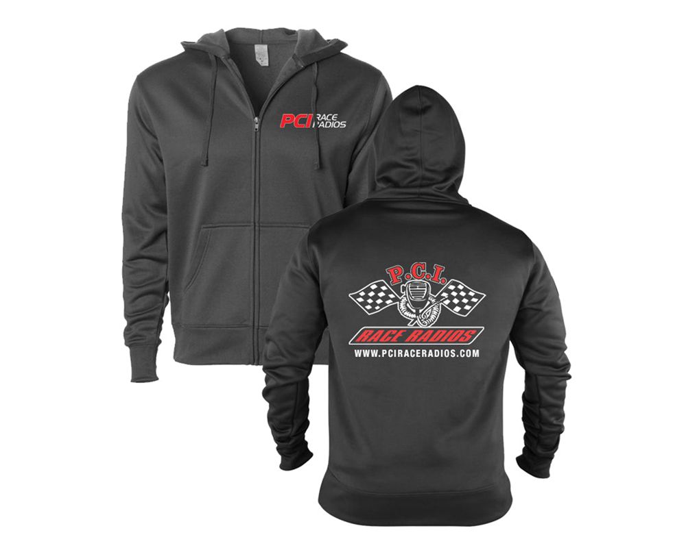 PCI Race Radios Zip Up Hoodie - Adult Small Size - 3017