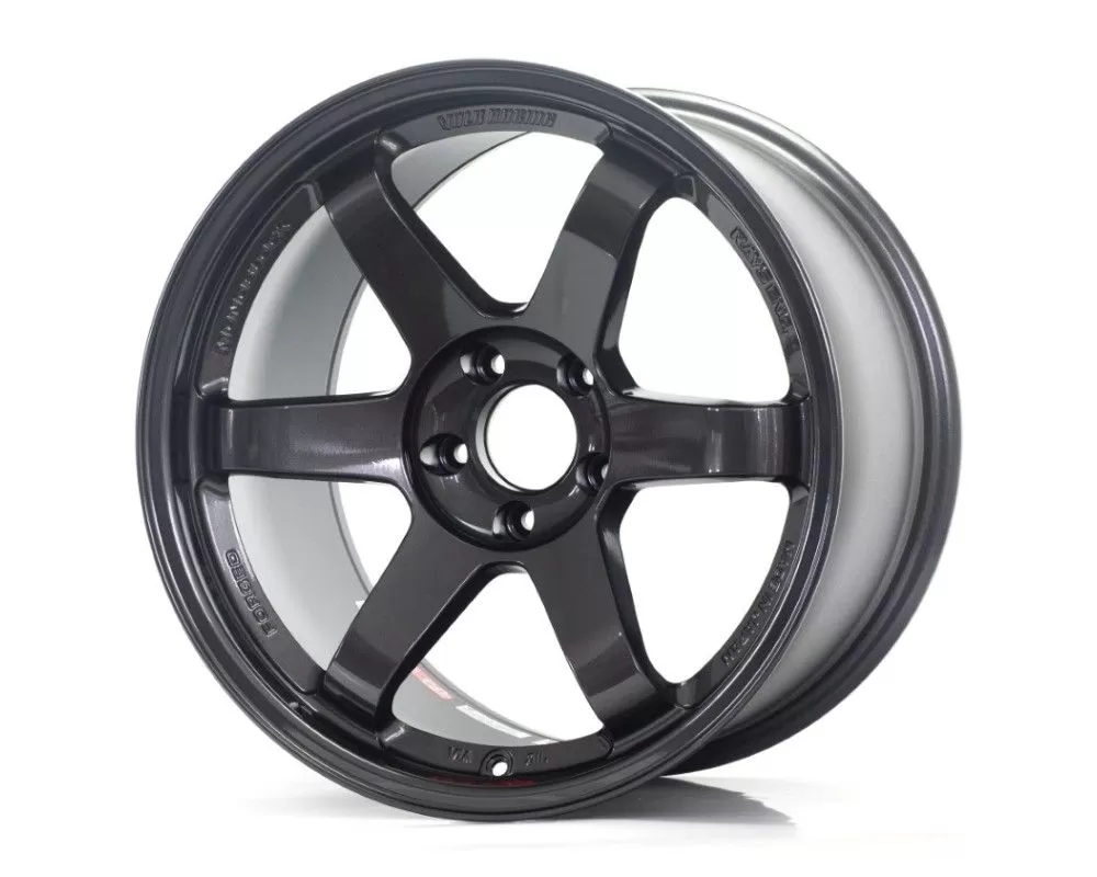 Volk Racing TE37 SL Wheel 18x10.5 5x114.3 15mm Diamond Black - WVDAC15EPB