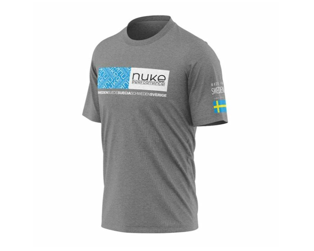 Nuke Performance Medium Grey T-Shirt - nuke-tshirt-medium