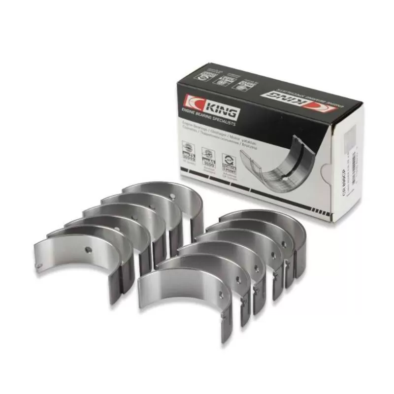 King GM 2.8L/3.4L V6 (Size 0.75) Connecting Rod Bearings Set of 6 - CR605SI0.75