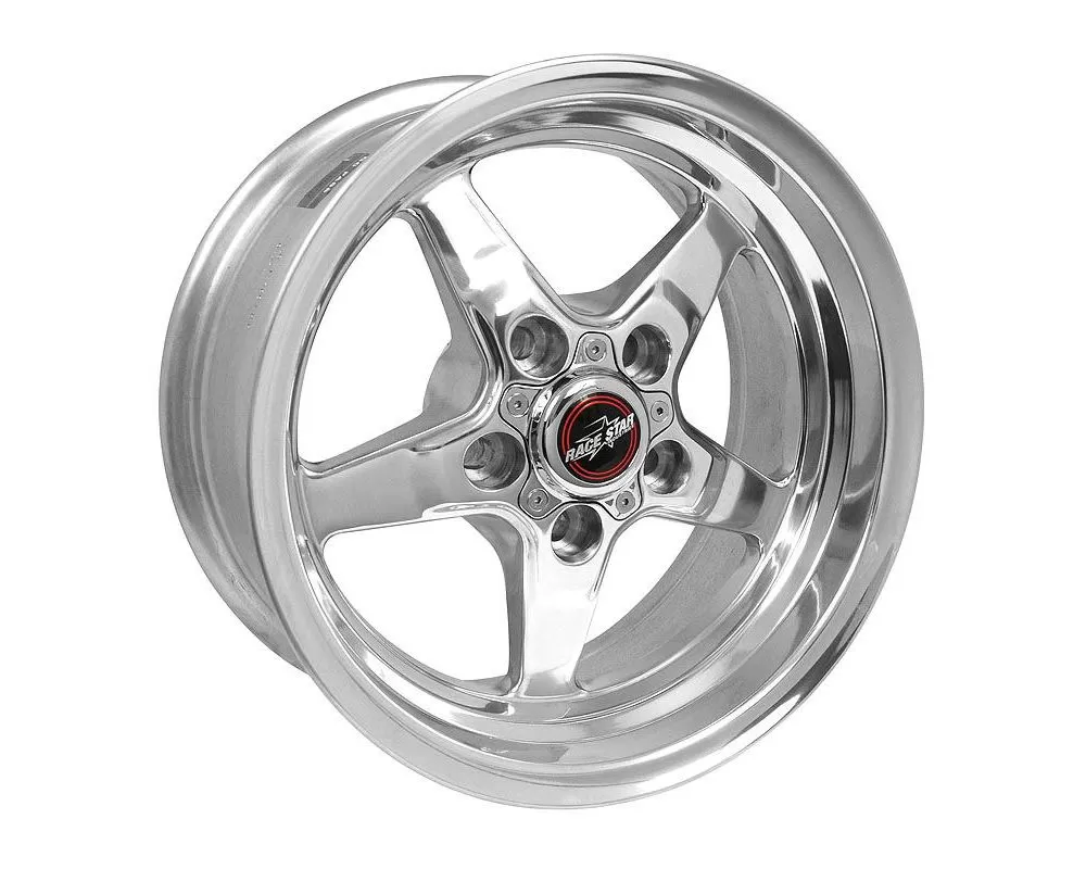 Race Star Wheels 92 Drag Star Wheel 15x7 5x4.75 12.7mm Polished Silver - 92-570246DP
