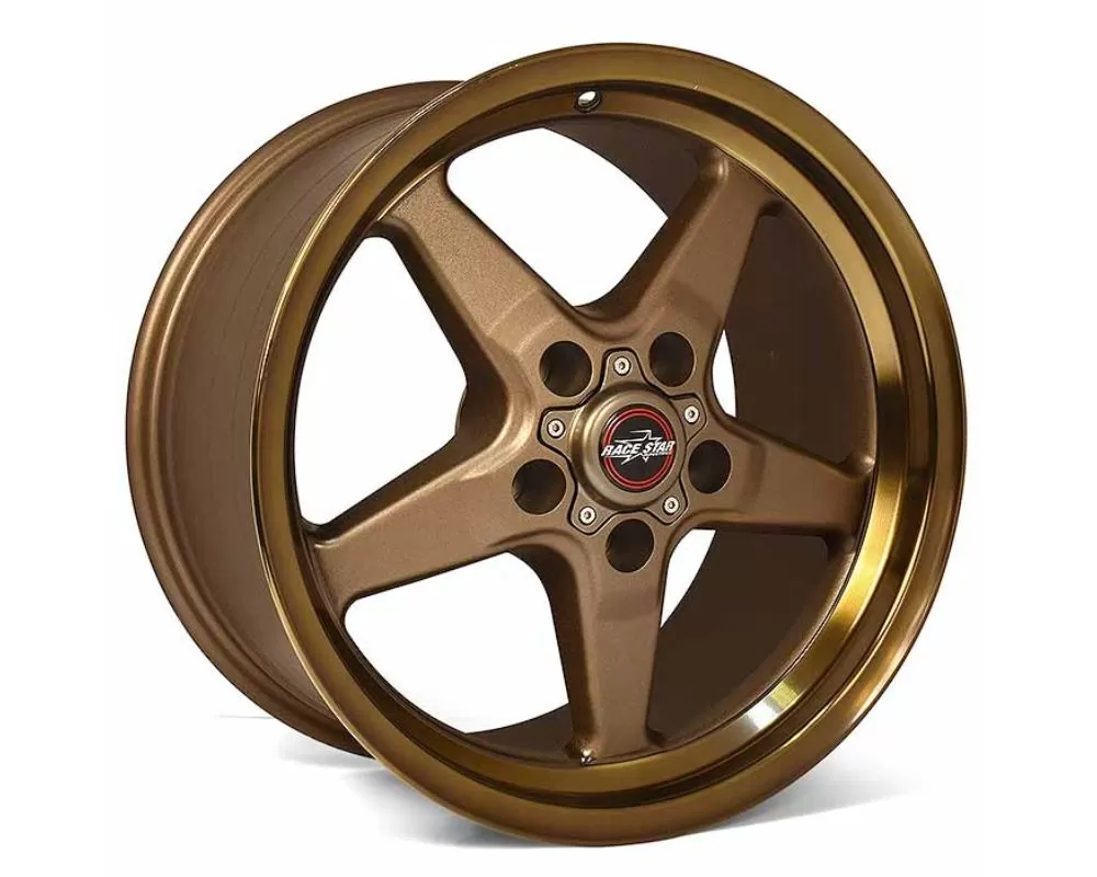 Race Star Wheels 92 Drag Star Wheel 17x4.5 5x4.75 25.4mm Matte Bronze - 92-745242BZ