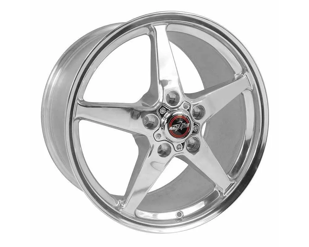 Race Star Wheels 92 Drag Star Wheel 18x10.5 5x4.75 76mm Polished Silver - 92-805257DP