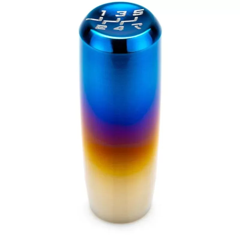 Raceseng Blue Spitfire 5 Speed Reverse Right & Down With M12X1.5MM. Adapter MonoTi Shift Knob - 0882SF-08014-081101