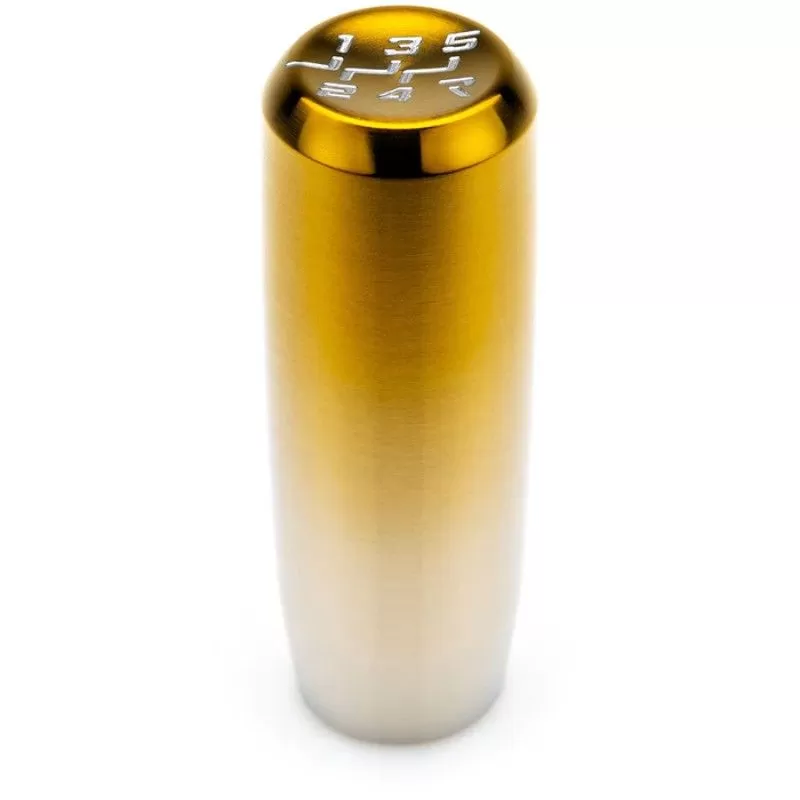 Raceseng Gold 5 Speed Reverse Right & Down With M10X1.25MM Adapter MonoTi Shift Knob - 0882SFG-08014-081104