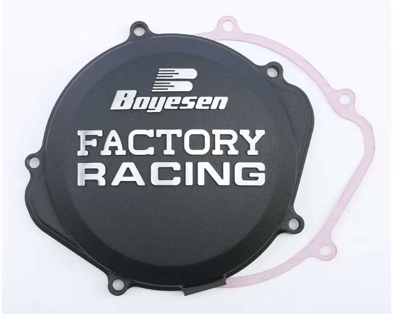 Boyesen Factory Racing Clutch Cover Black Honda CRF250X 2004-2017 - CC-07XB