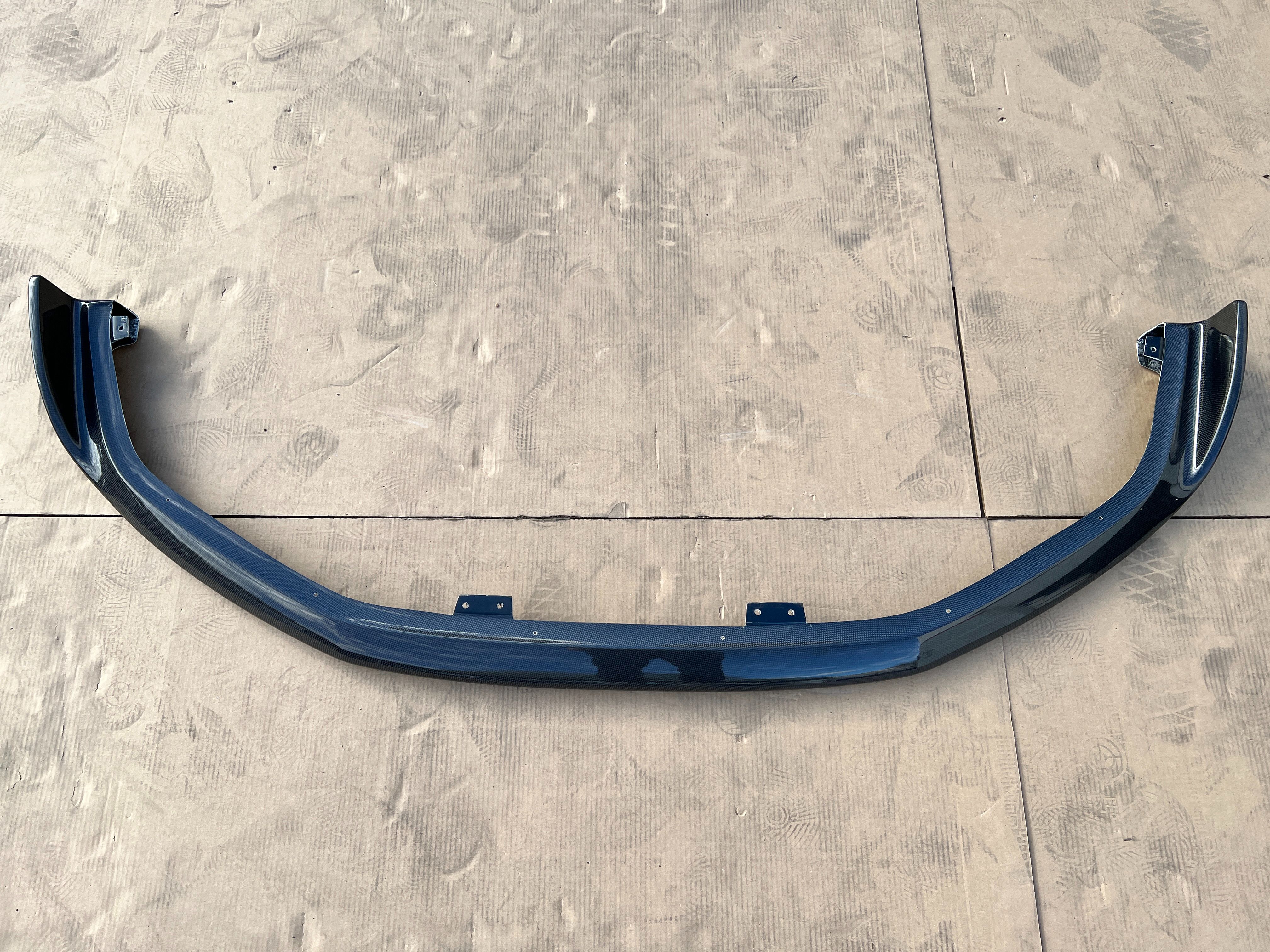 ChargeSpeed Bottom Line Carbon Front Lip Mitsubishi EVO VII CLEARANCE - CS423FLC