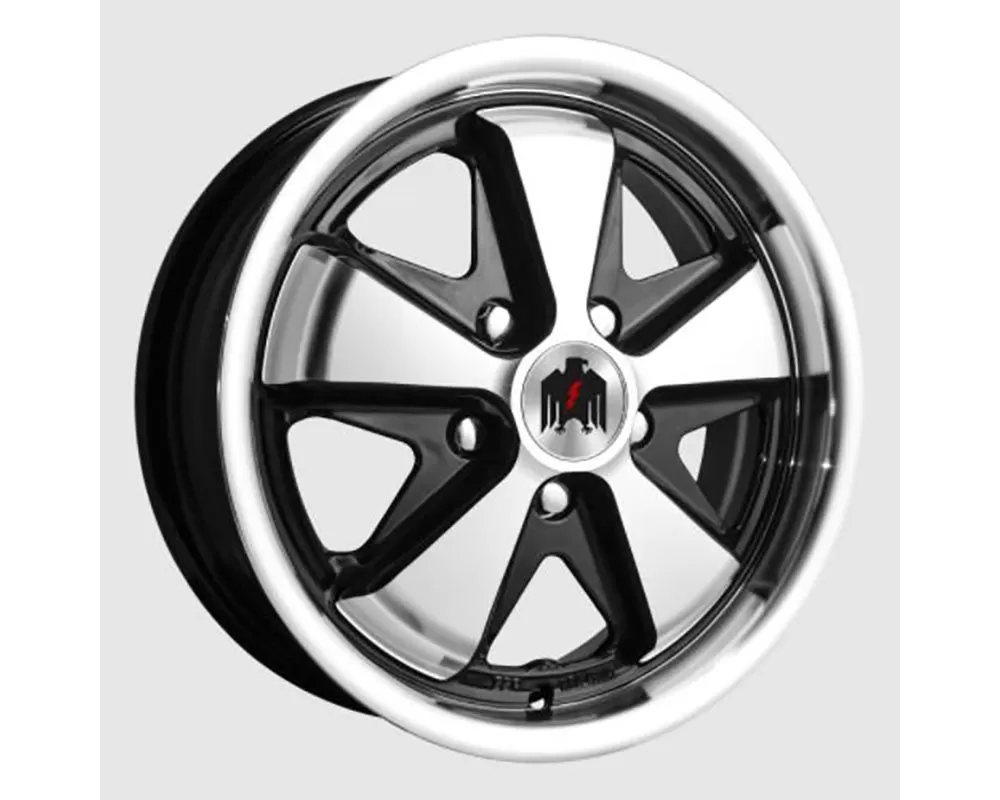 Klassik Rader 911 Wheel 17x7 5x112 40mm Gloss Black Machined Face & Lip - NE17702240BK