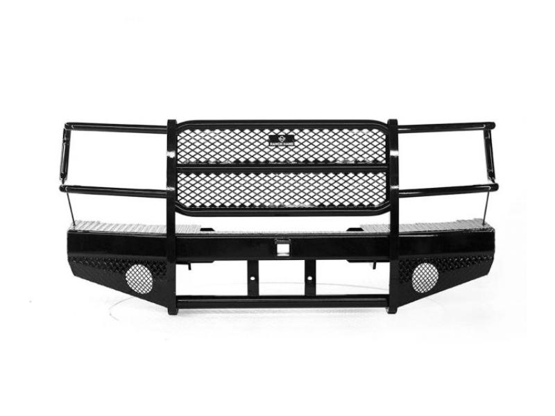 Ranch Hand Sport Winch-Ready Front Bumper with Grille Guard GMC Siera 2500HD | 3500HD 2011-2014 - FBG115BLR
