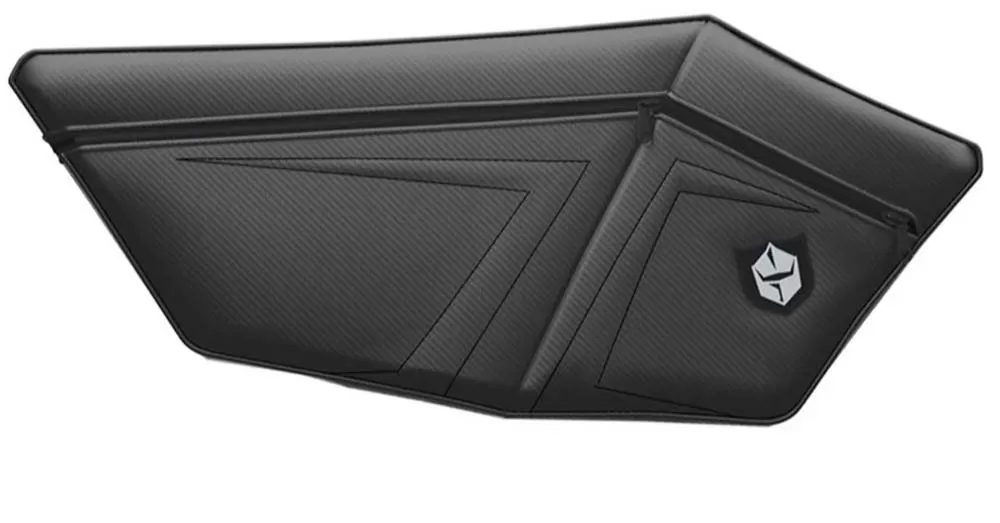Pro Armor Black Stock Door Knee Pads with Storage For Polaris RZR Pro XP 2020 - P199Y322BL