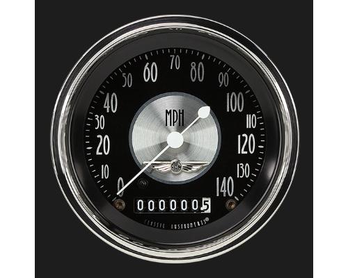 Classic Instruments All American Tradition Series 3-3/8" 140 MPH Speedometer - AT55SLC