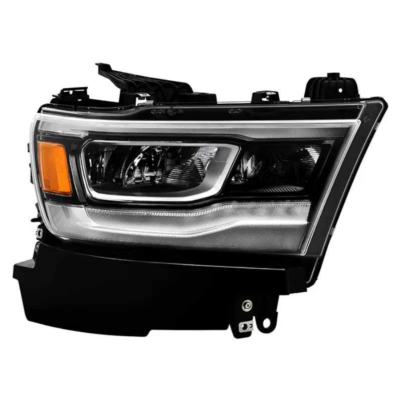 Xtune OE Right Chrome Bezel Full LED with DRL Headlight Dodge Ram 1500 2019-2022 - HD-JH-DR19-FLED-OE-R