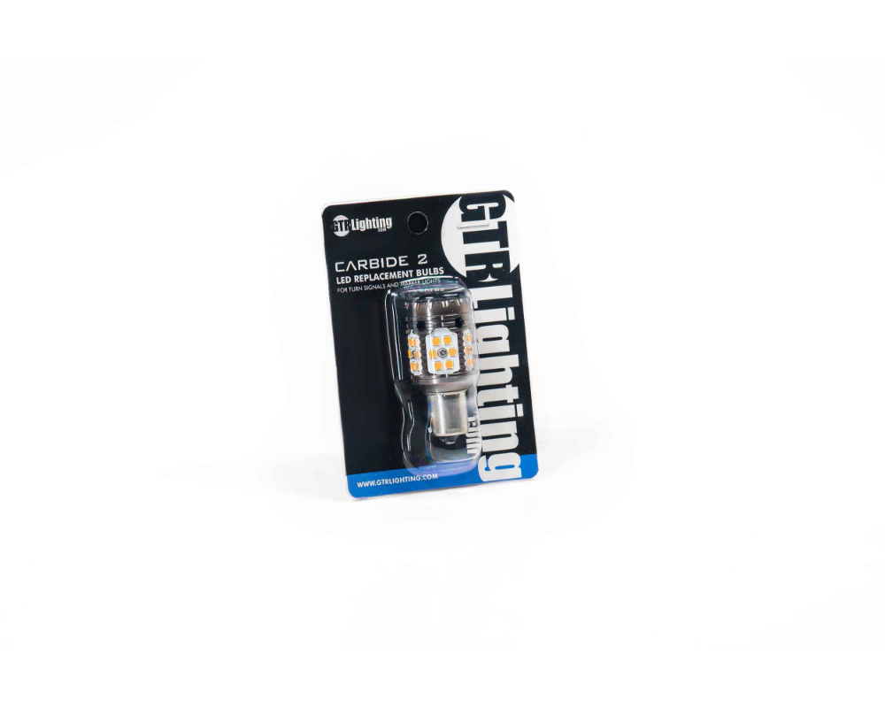 GTR Lighting GTR.LED560 1156 Amber Carbide Canbus 2.0 LED Bulbs
