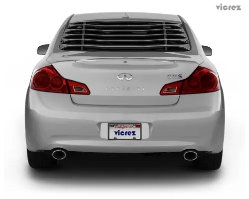 Infiniti g35 deals rear window louvers