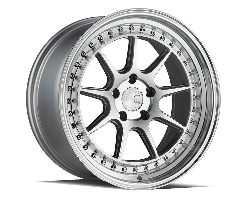 AodHan Wheels DS-X Wheels 5x114.3 19x8.5 15 Silver w/ Machined Face - DSX18105511415SMF