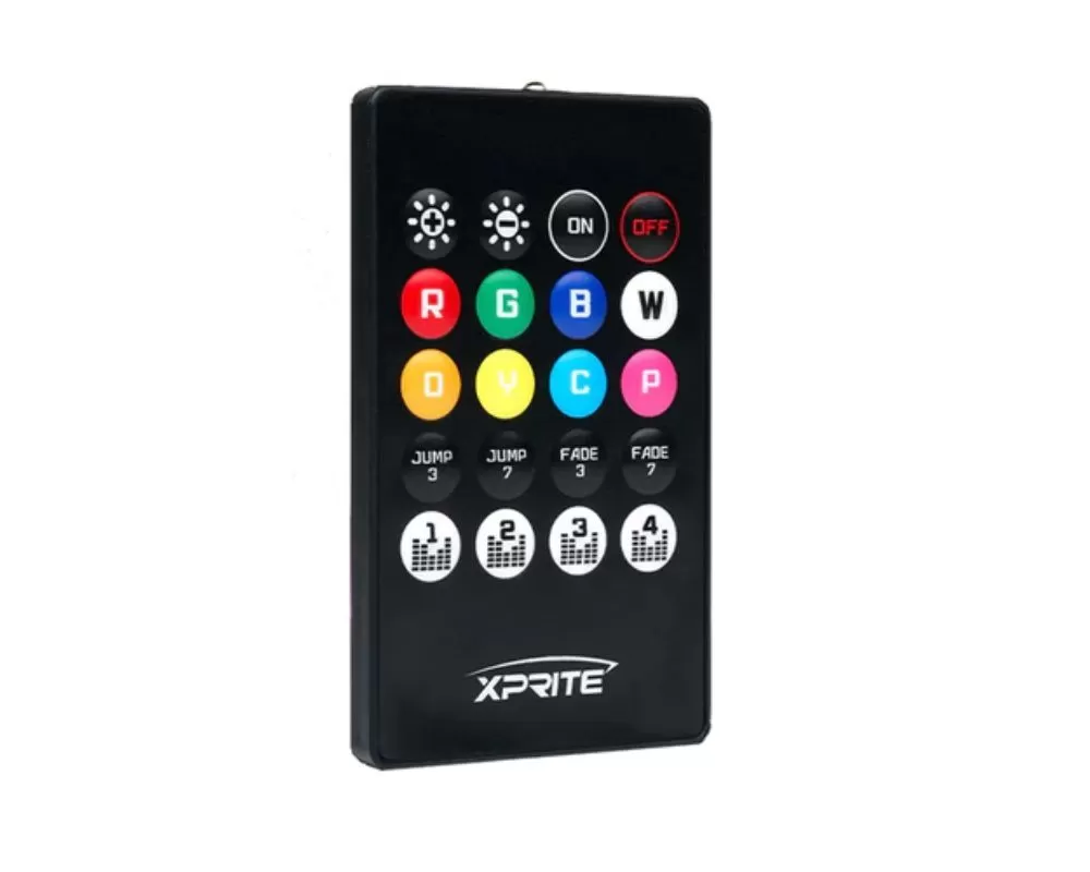 Xprite UGL-62709-RF Replacement Remote Control Underglow Lights (Battery Not Included)