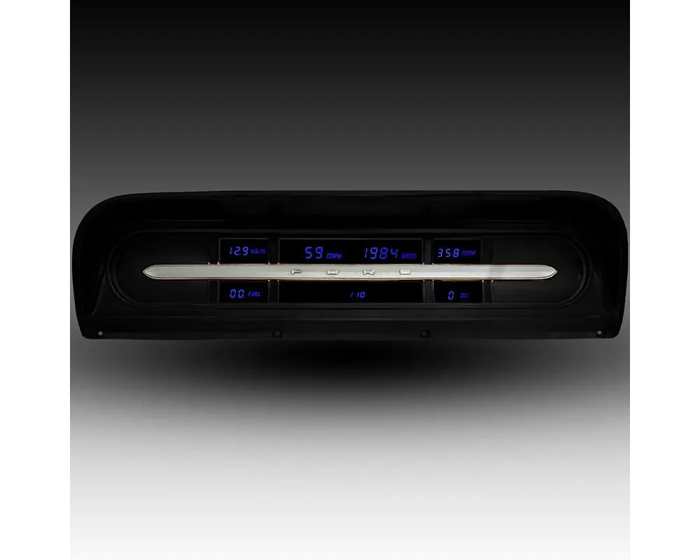 Intellitronix Blue Led Digital Replacement Gauge Panel Ford Truck Dp B