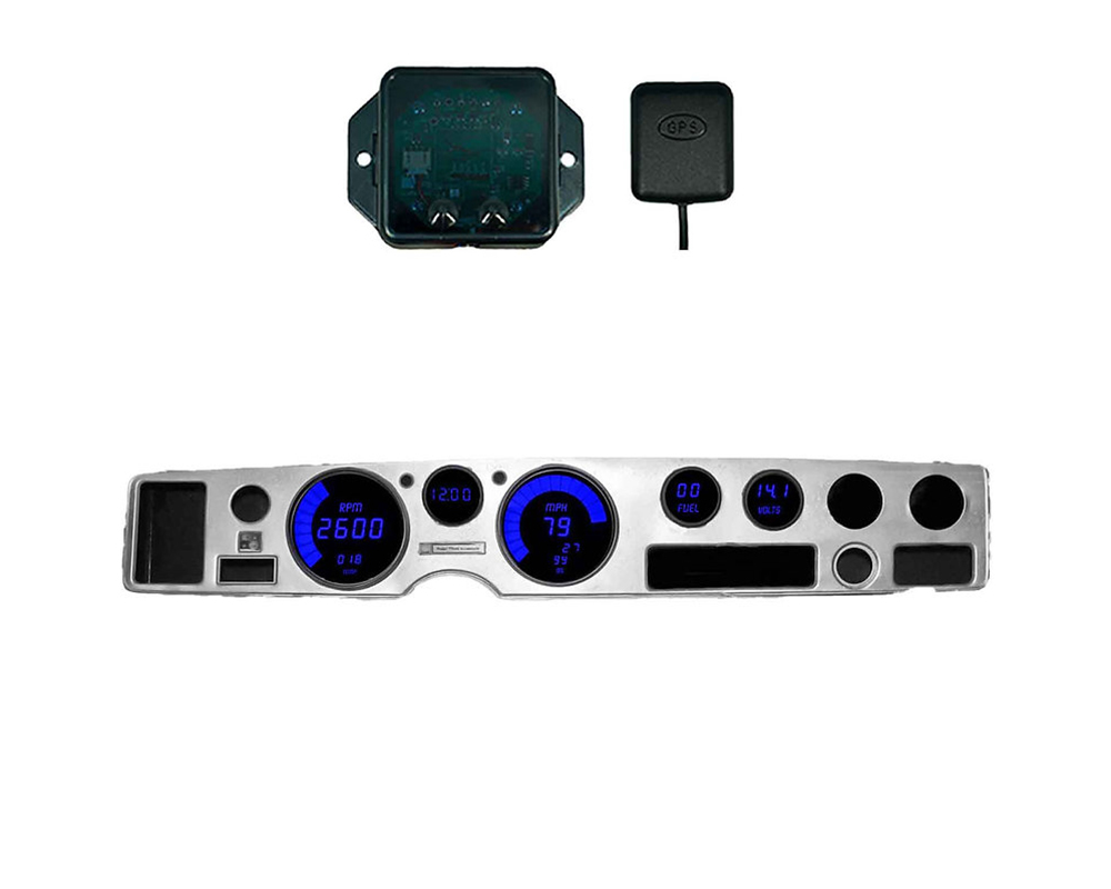 Intellitronix Blue Led Digital Gauge Panel Pontiac Firebird Dp B S