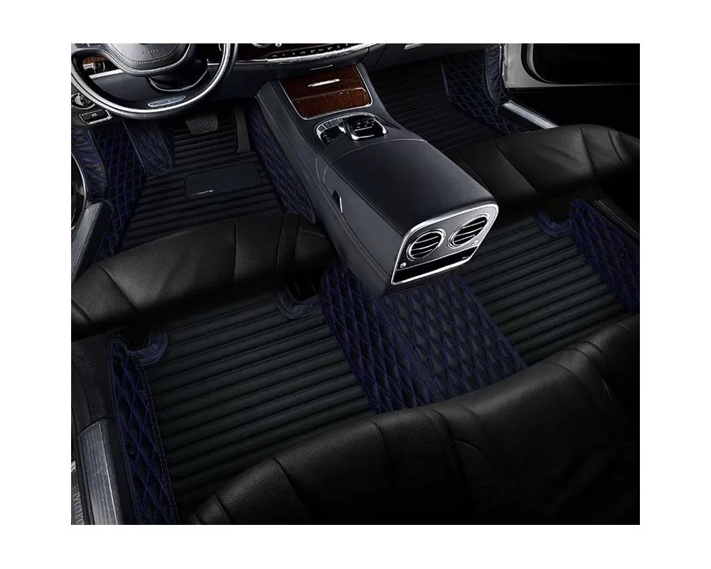 Aviator 2020-2023 Black All Weather Floor Mat for 3rd Row with Bucket Seats